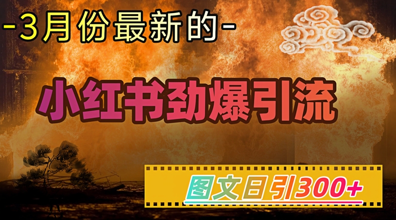 小红书超劲爆引流手段,图文日引300+轻松变现1W-易创云