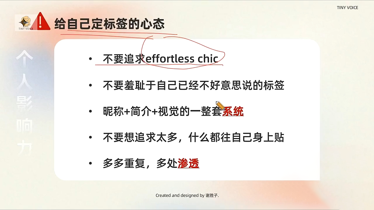 谢胜子·个人影响力打造训练营-易创云