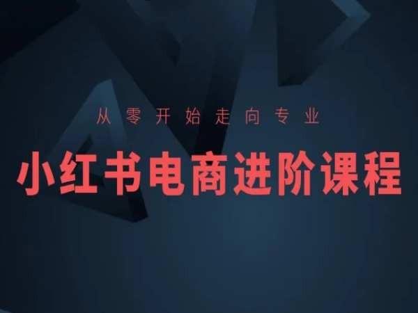 从零开始走向专业，小红书电商进阶课程-易创云