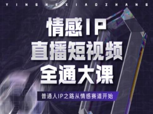 情感IP直播短视频全通大课,普通人IP之路从情感赛道开始-易创云