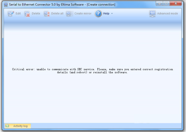 Serial to Ethernet Connector(串口共享器) v5.0.8 绿色版-易创云