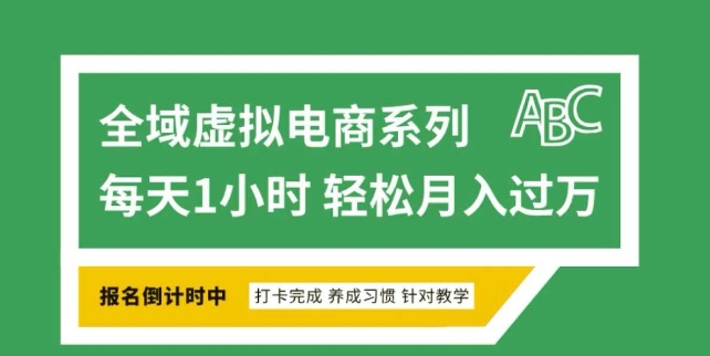 全域虚拟电商变现系列，通过平台出售虚拟电商产品从而获利-易创云