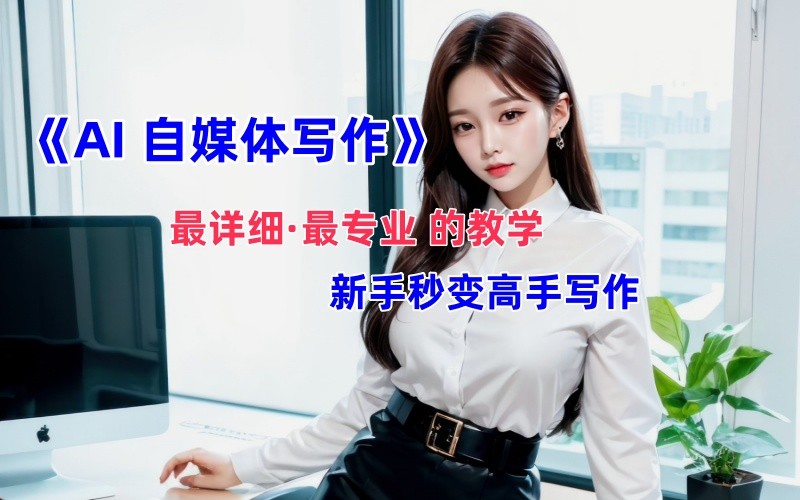 全网最全最细最专业的“AI自媒体写作”教学，新手小白秒变写作高手！-易创云