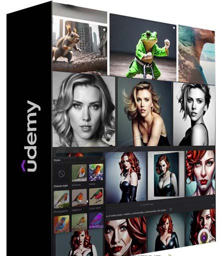 K Mastery - Stable Diffusion AI软件绘画速成从小白到精通-72节-中英字幕-易创云